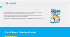 Desktop Screenshot of copaint.nl